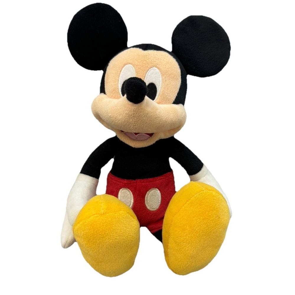 Walt Disney's Mickey Mouse Plush 14" Classic Mickey Plush Disney Mickey Mouse